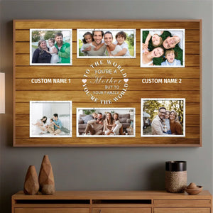 A Mother’s Love – Personalized Poster That Brings the Whole Family Together - 89Prints