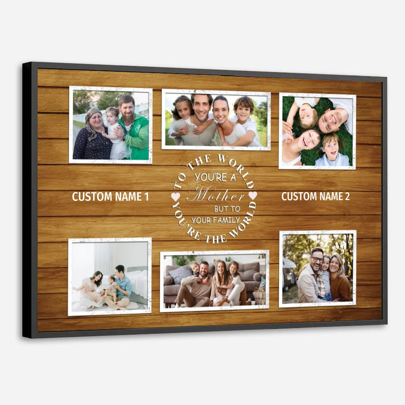 A Mother’s Love – Personalized Poster That Brings the Whole Family Together - 89Prints