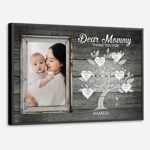 Love Like an Old Tree – Personalized Mom Poster to Honor Her Enduring Love  - 89Prints