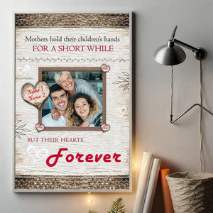 Mother’s Heart Forever Has You – Custom Mom Poster with Her Image - 89Prints