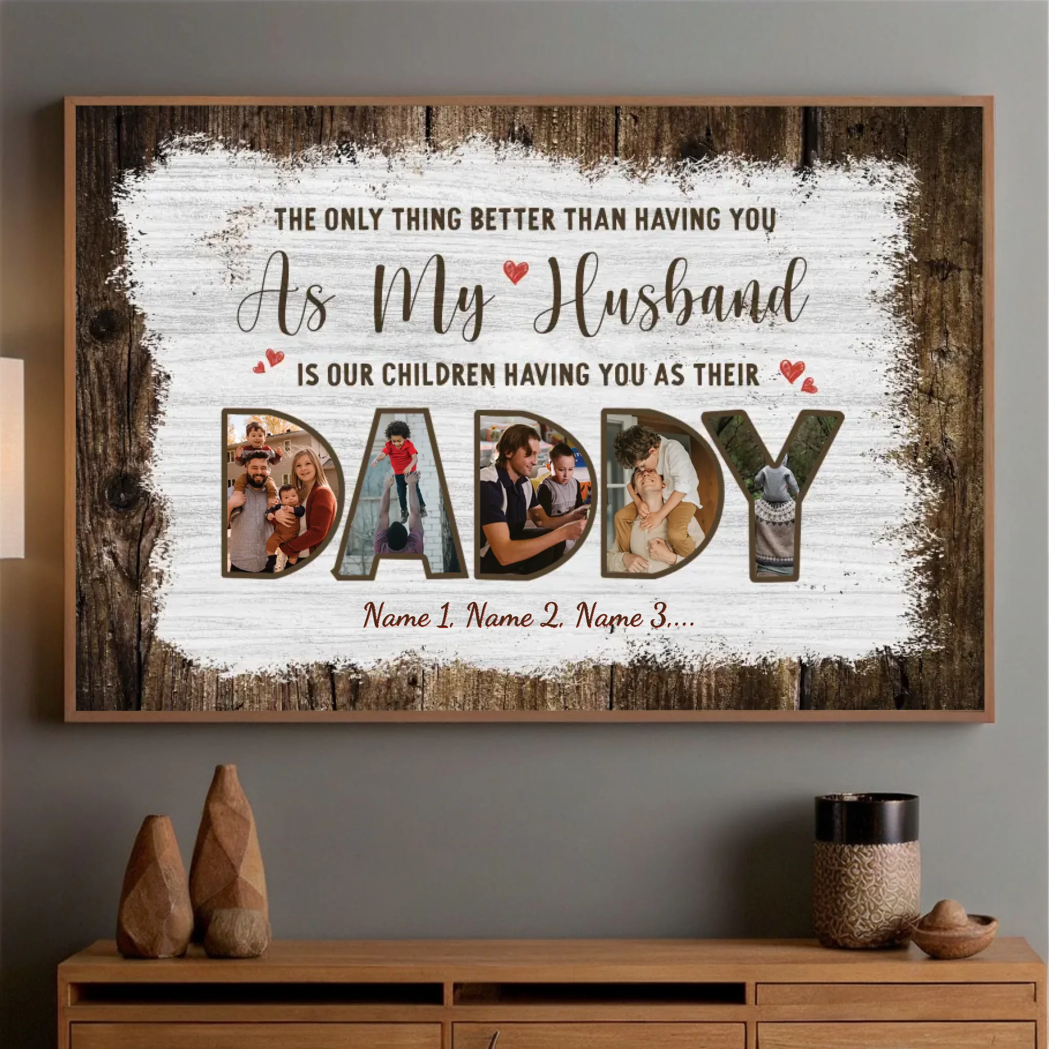 Customizable Dad Poster – A Heartfelt Gift for Husbands and Loving Fathers - 89Prints
