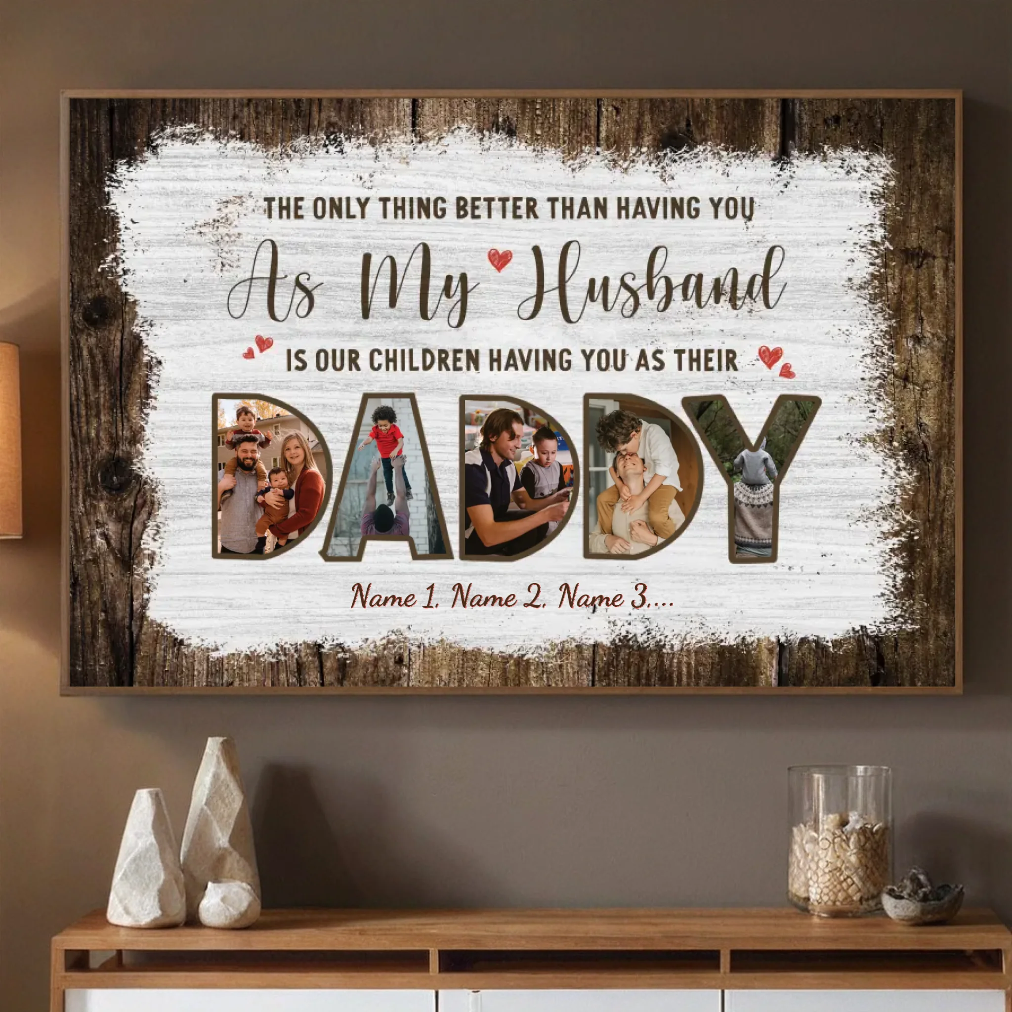 Customizable Dad Poster – A Heartfelt Gift for Husbands and Loving Fathers - 89Prints