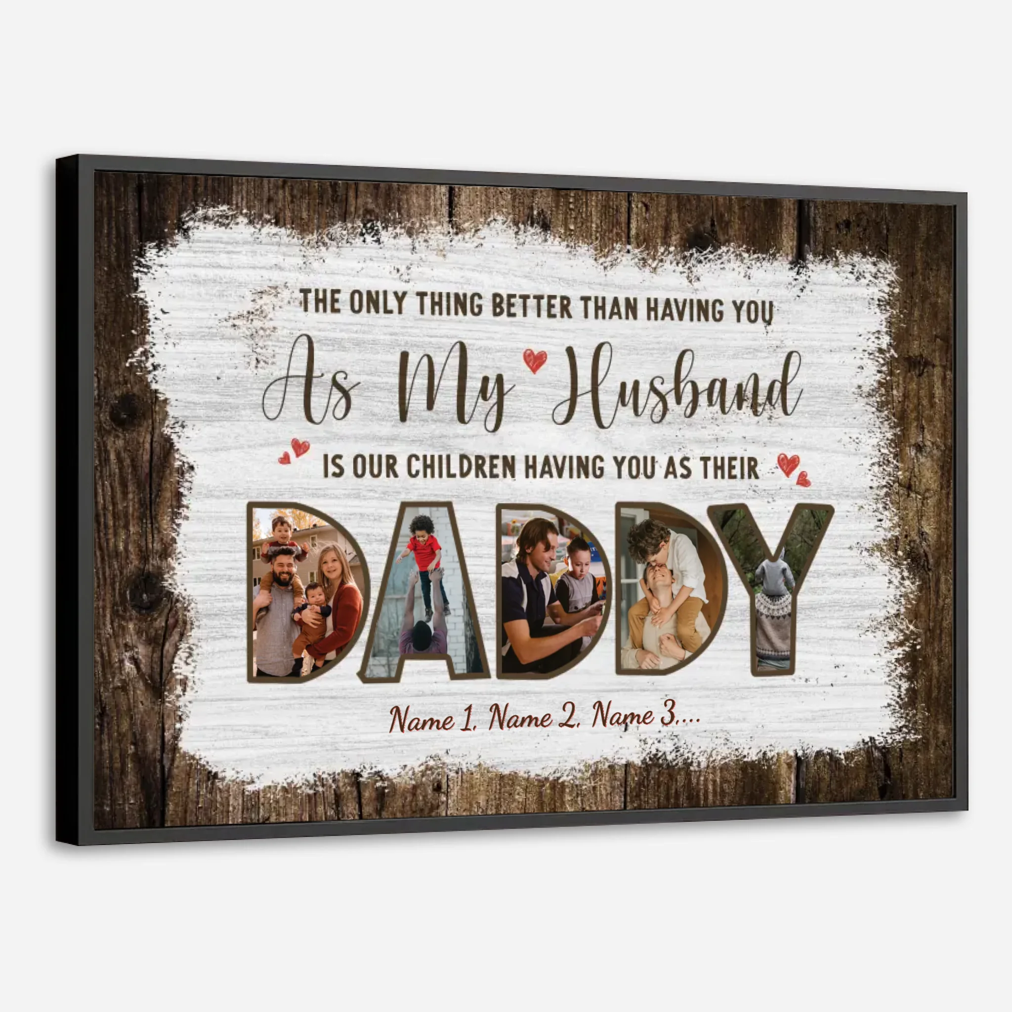 Customizable Dad Poster – A Heartfelt Gift for Husbands and Loving Fathers - 89Prints