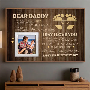 DadPoster-0020Personalized Dad Poster – Thank You Dad Is Never Enough - 89Prints