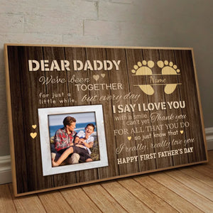 DadPoster-0020Personalized Dad Poster – Thank You Dad Is Never Enough - 89Prints
