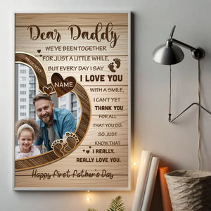 First Father’s Day Gift – A Personalized Wall Print to Celebrate His Big Day - 89Prints