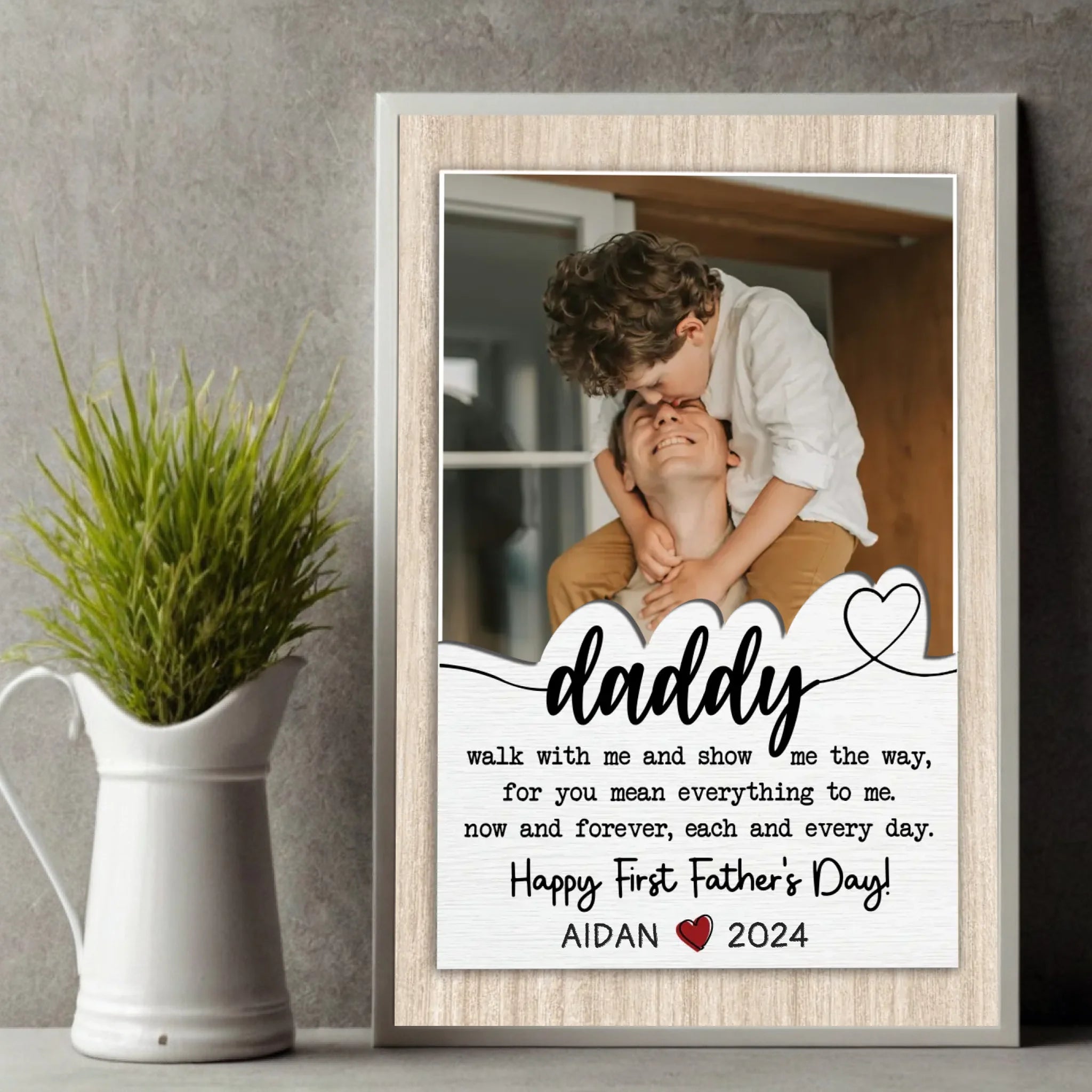 Dad’s Custom Poster – The Best Companion and Guide for Life - 89Prints