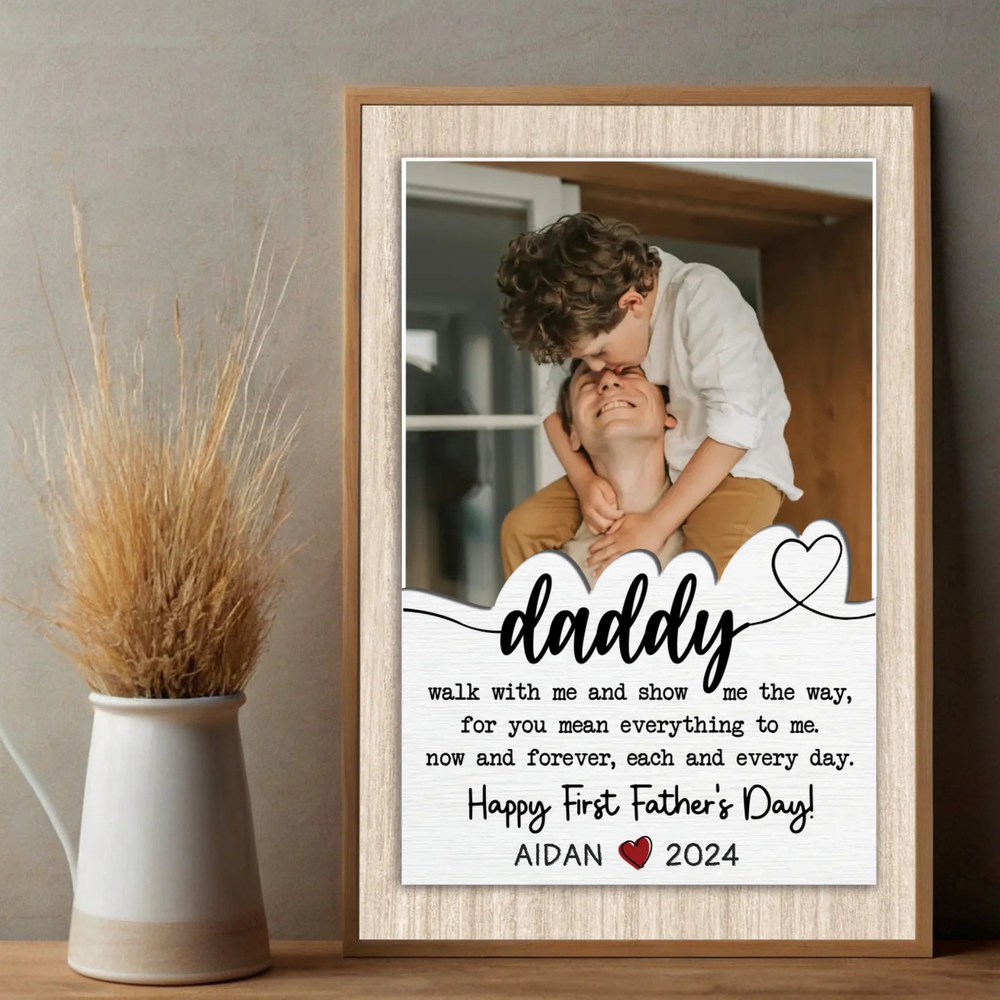 Dad’s Custom Poster – The Best Companion and Guide for Life - 89Prints