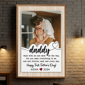 Dad’s Custom Poster – The Best Companion and Guide for Life - 89Prints