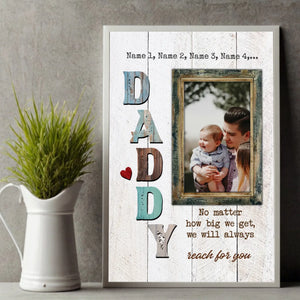 Dad Poster – I Will Always Think of You | Personalized at 89Prints
