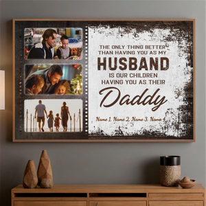 Custom Family Poster – Side by Side or Miles Apart, Connected by Heart - 89Prints