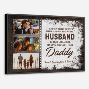 Custom Family Poster – Side by Side or Miles Apart, Connected by Heart - 89Prints