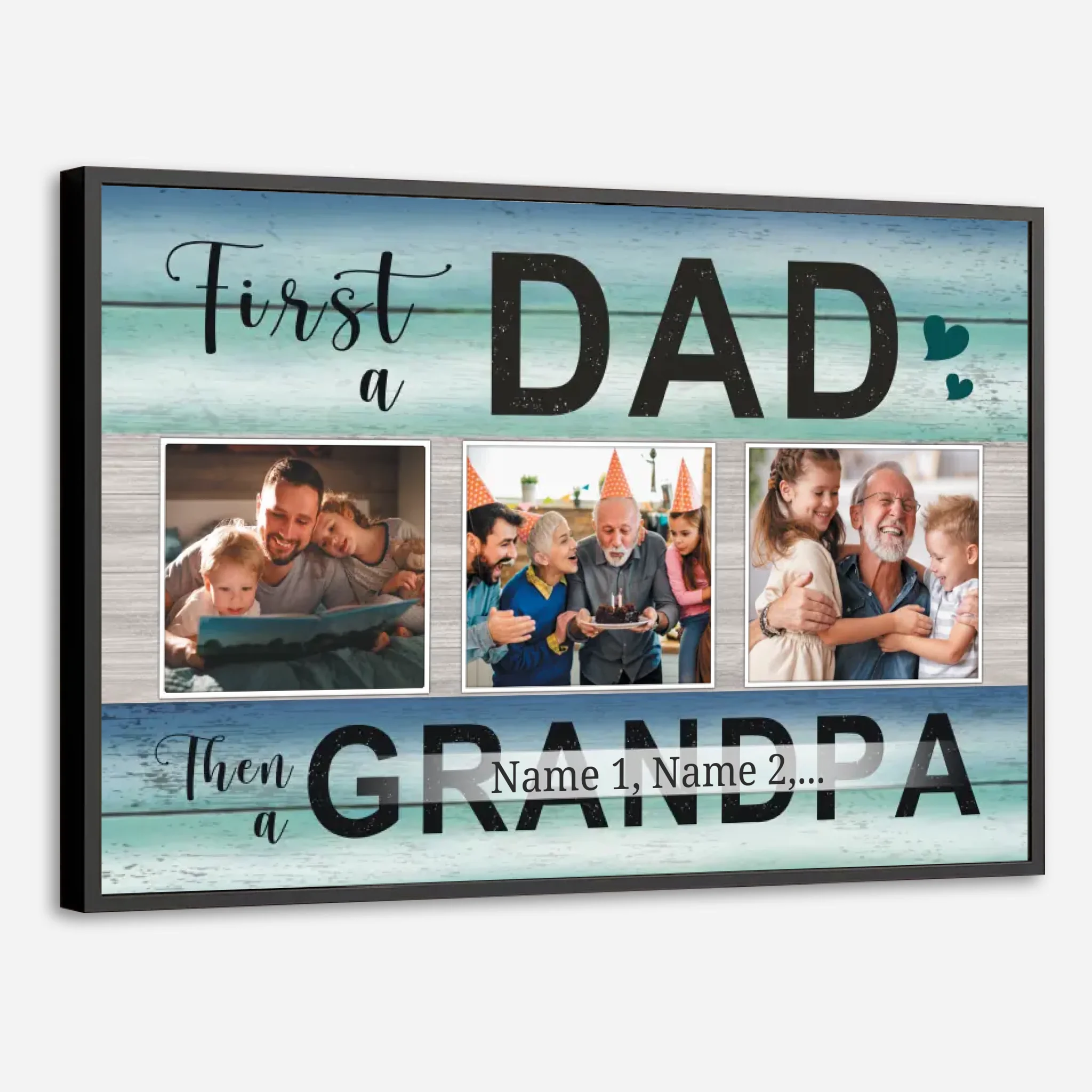 Custom Poster Design Honoring the Most Important Men in Your Life - 89Prints