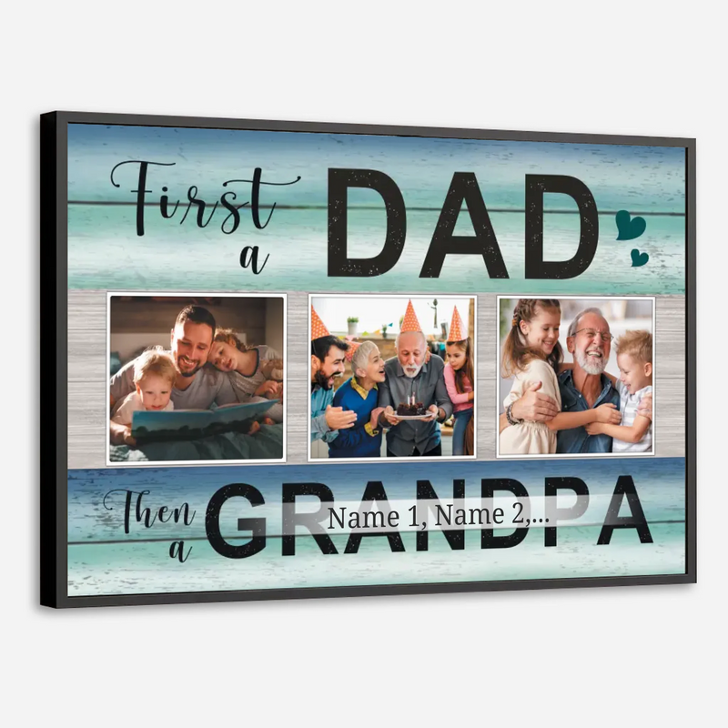 Custom Poster Design Honoring the Most Important Men in Your Life - 89Prints
