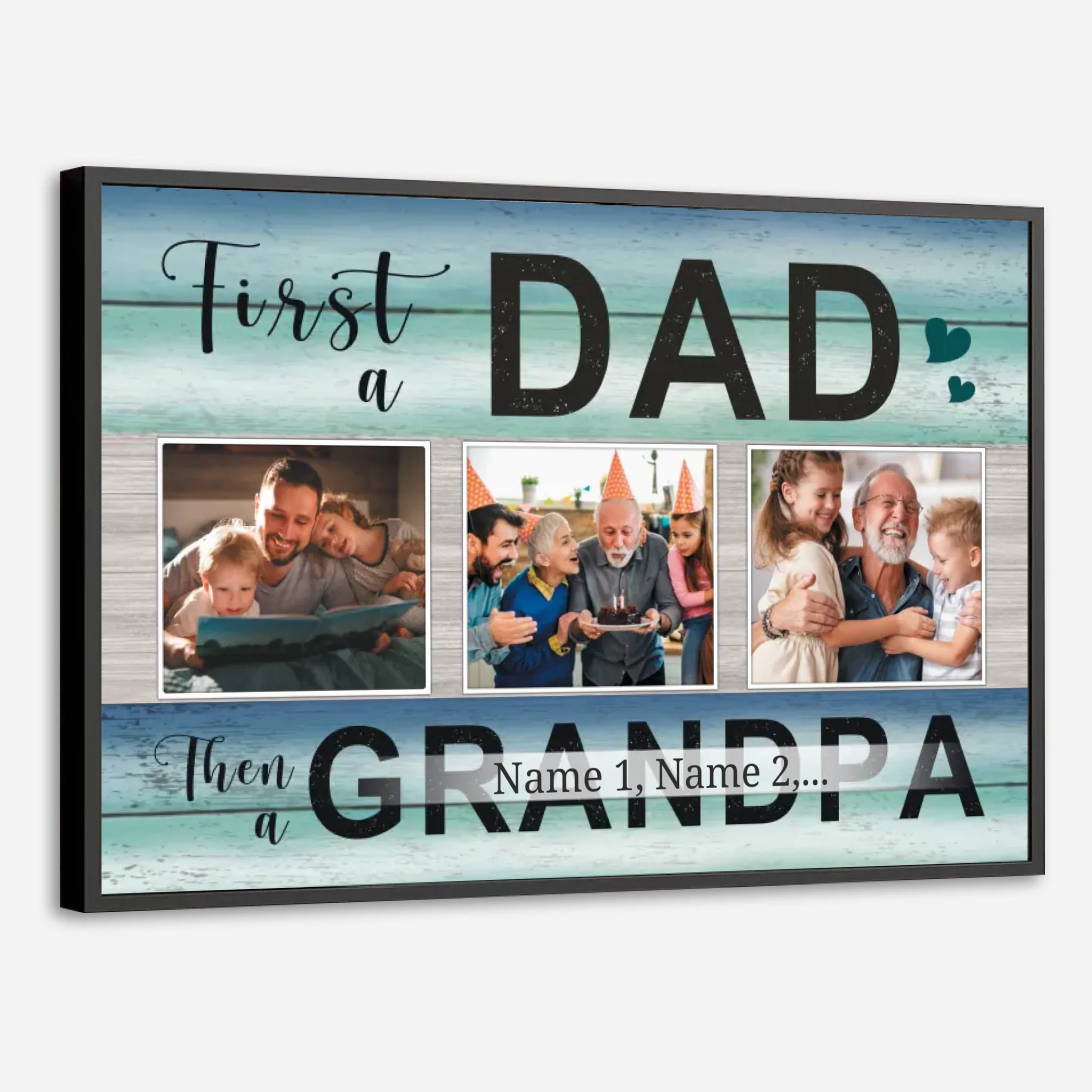 Custom Poster Design Honoring the Most Important Men in Your Life - 89Prints