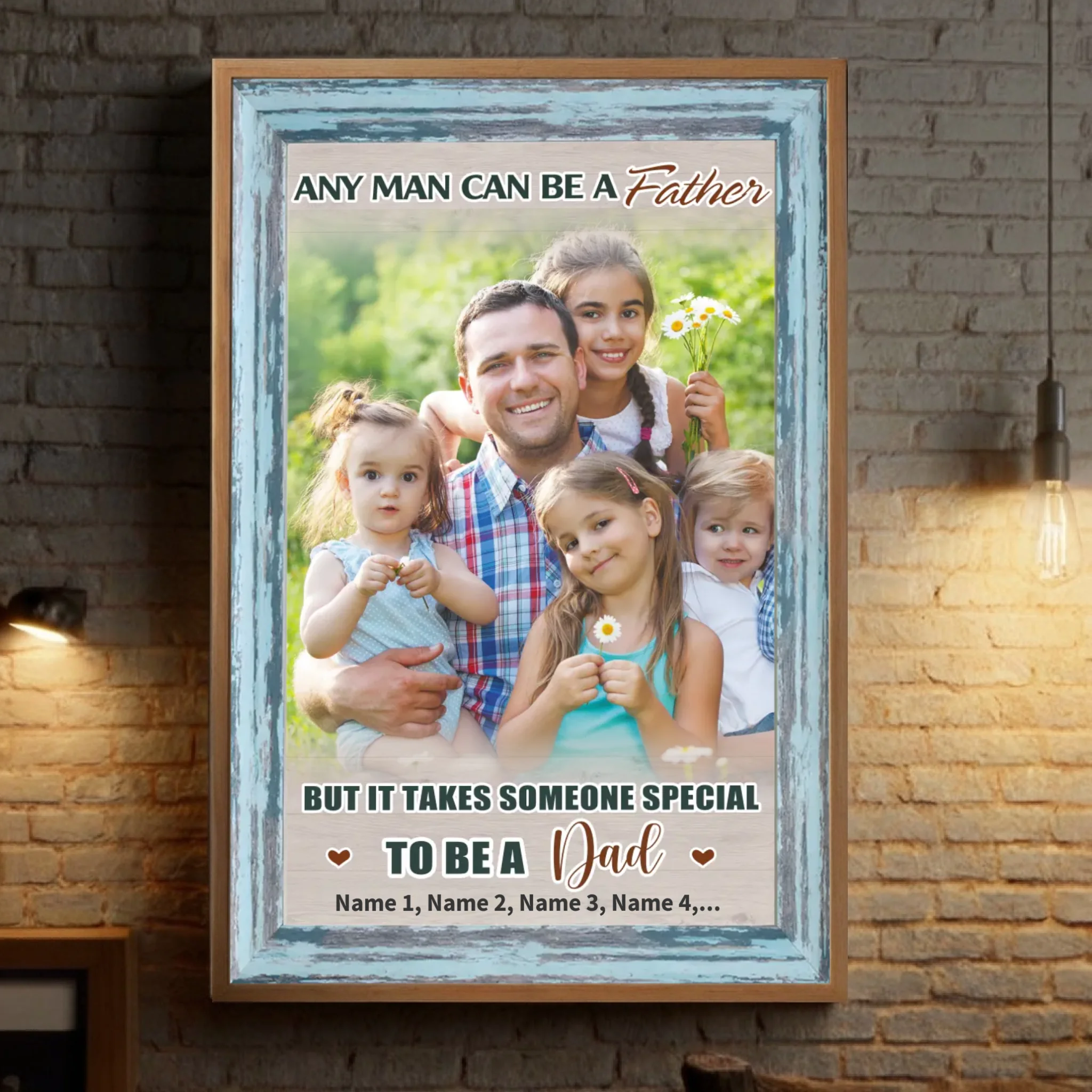Custom Poster for Dad – It Takes Someone Special to Be a Dad - 89Prints