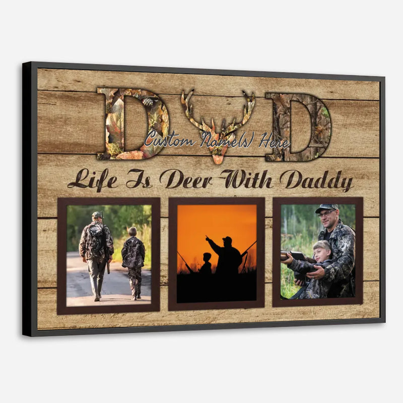 Celebrate the Bond with Your Dad Customizable Poster - 89Prints