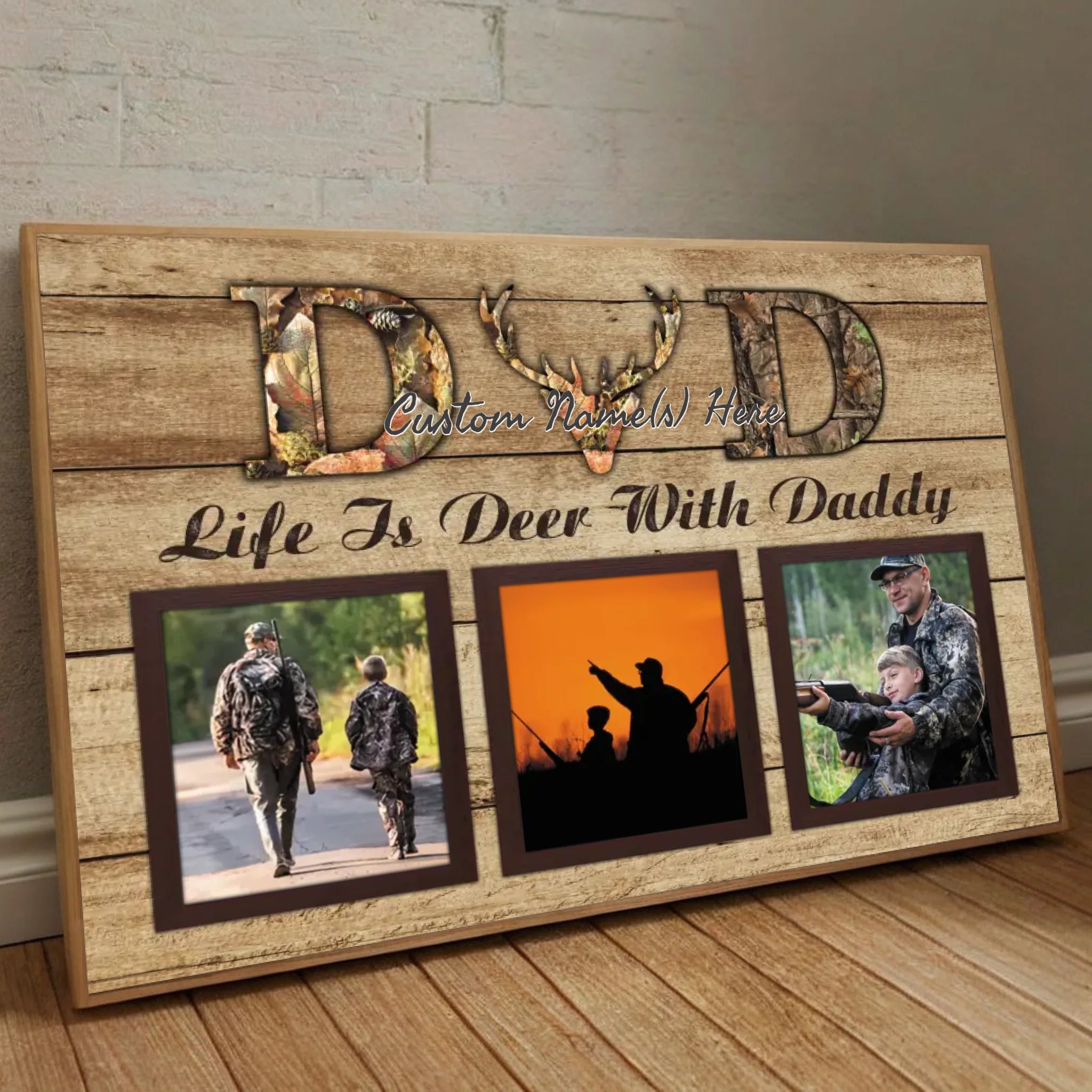 Celebrate the Bond with Your Dad Customizable Poster - 89Prints