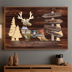 The Bravest and Fierceest Man in My Life Custom Deer Poster - 89Prints