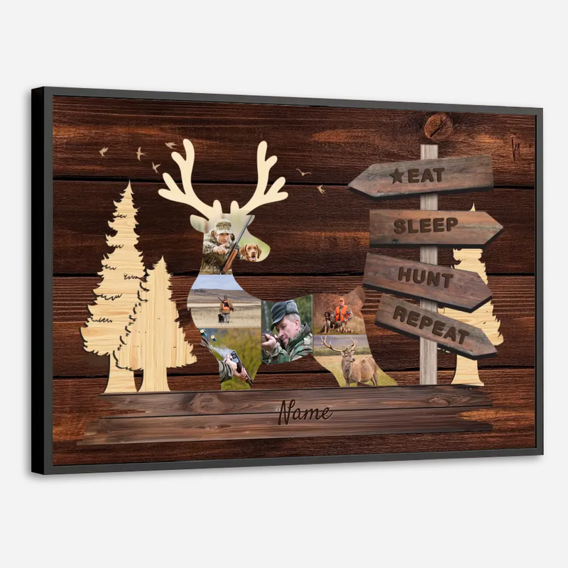 The Bravest and Fierceest Man in My Life Custom Deer Poster - 89Prints