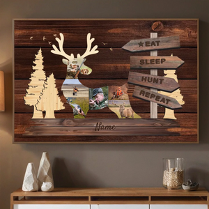 The Bravest and Fierceest Man in My Life Custom Deer Poster - 89Prints