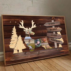 The Bravest and Fierceest Man in My Life Custom Deer Poster - 89Prints