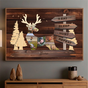 The Bravest and Fierceest Man in My Life Custom Deer Poster - 89Prints