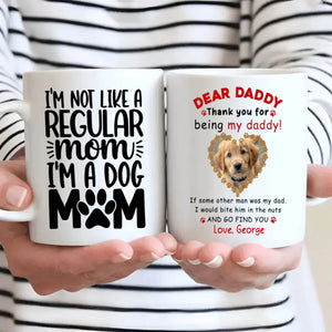 I’m a Dog Mom Personalized Mug – Add Your Cute Pup’s Photo & Name for a Pawsome Gift – 89Prints