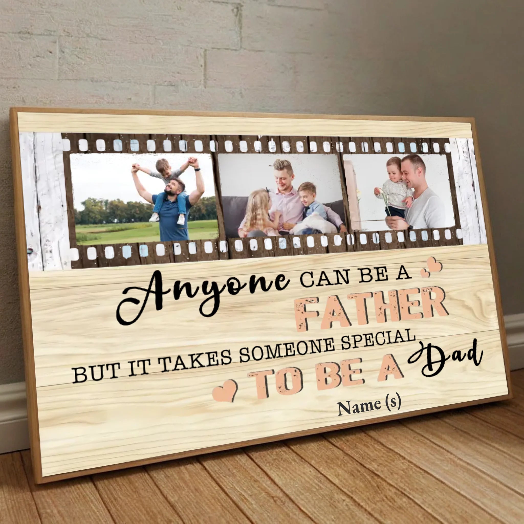 Custom Poster of Great Dad Perfect Gift for Dads | 89Prints