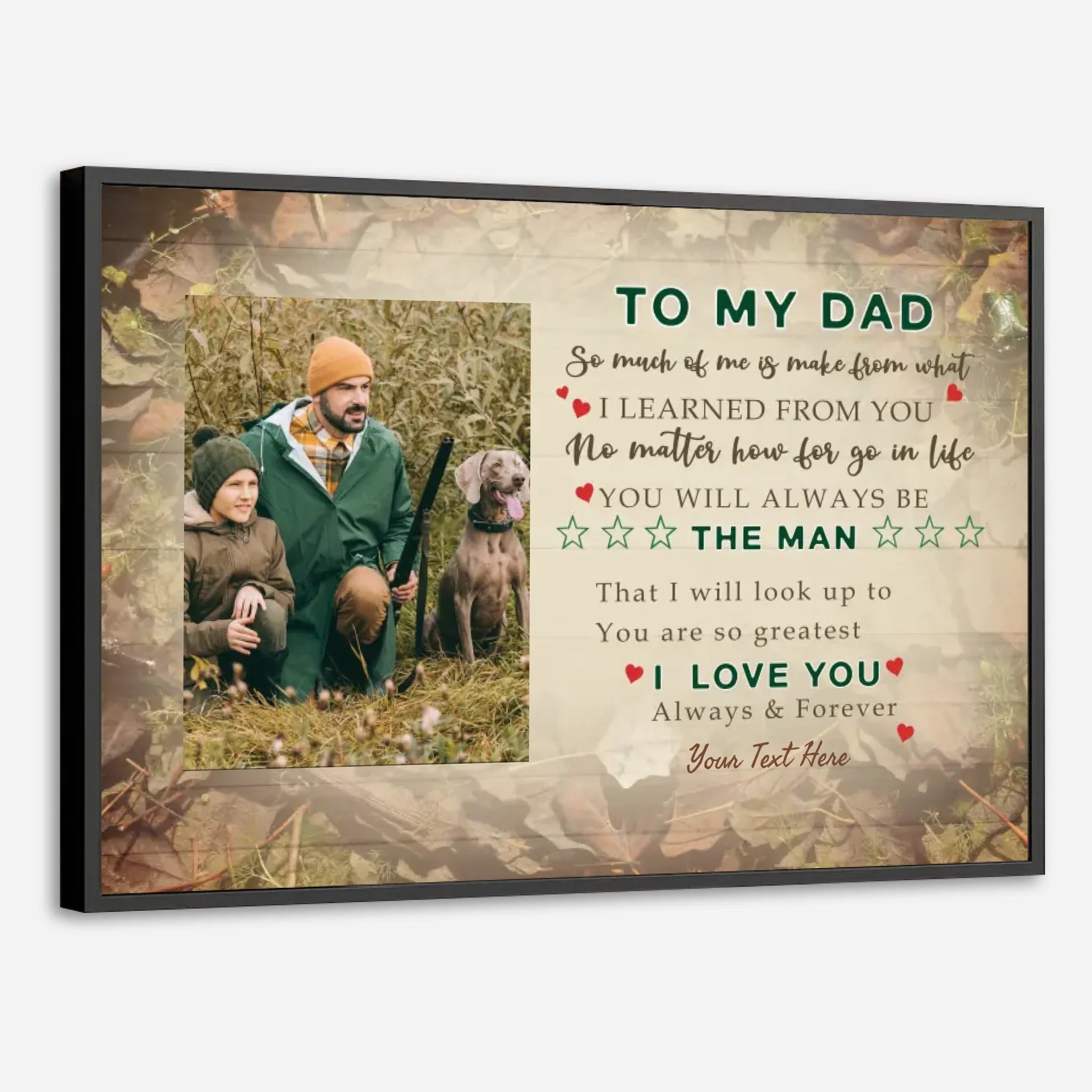 Celebrate Dad’s Birthday with a One-of-a-Kind Personalized Poster Gift - 89Prints
