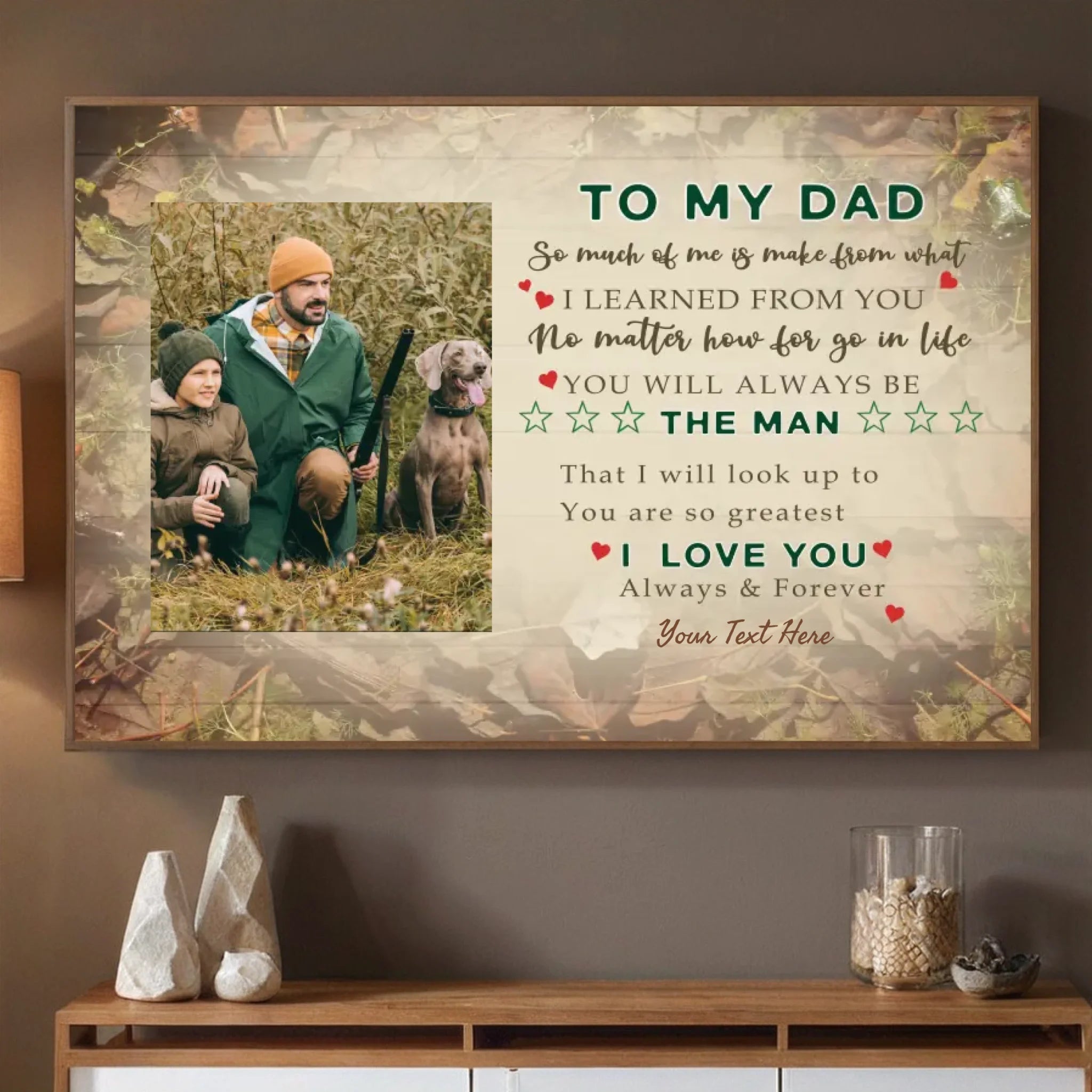 Celebrate Dad’s Birthday with a One-of-a-Kind Personalized Poster Gift - 89Prints