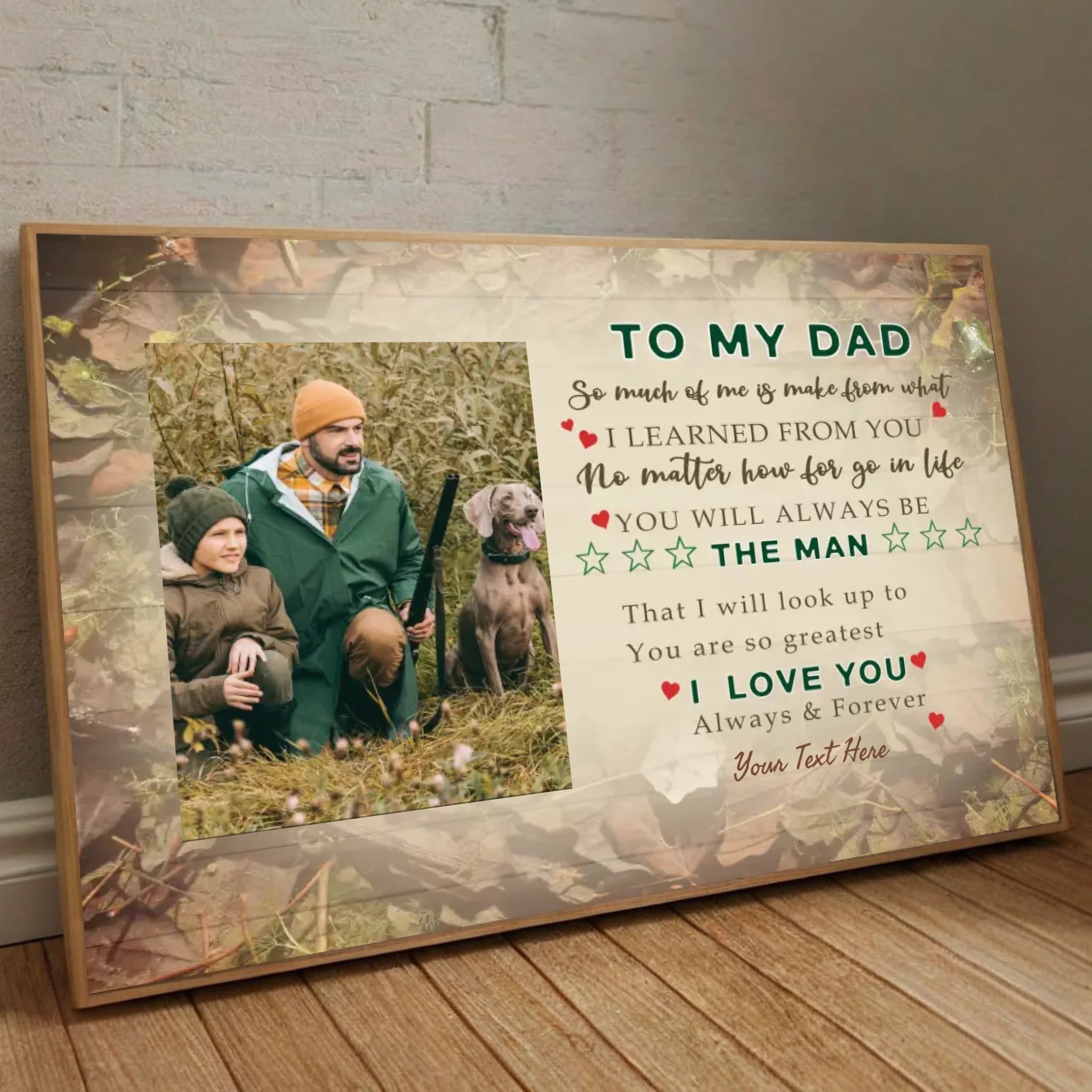 Celebrate Dad’s Birthday with a One-of-a-Kind Personalized Poster Gift - 89Prints