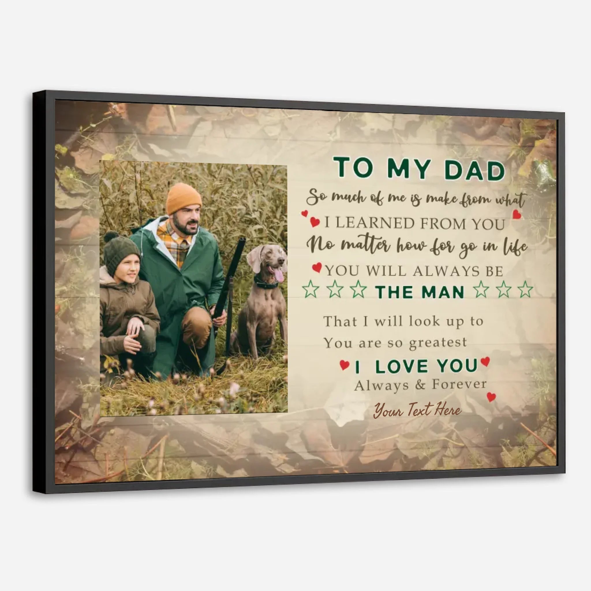 Celebrate Dad’s Birthday with a One-of-a-Kind Personalized Poster Gift - 89Prints