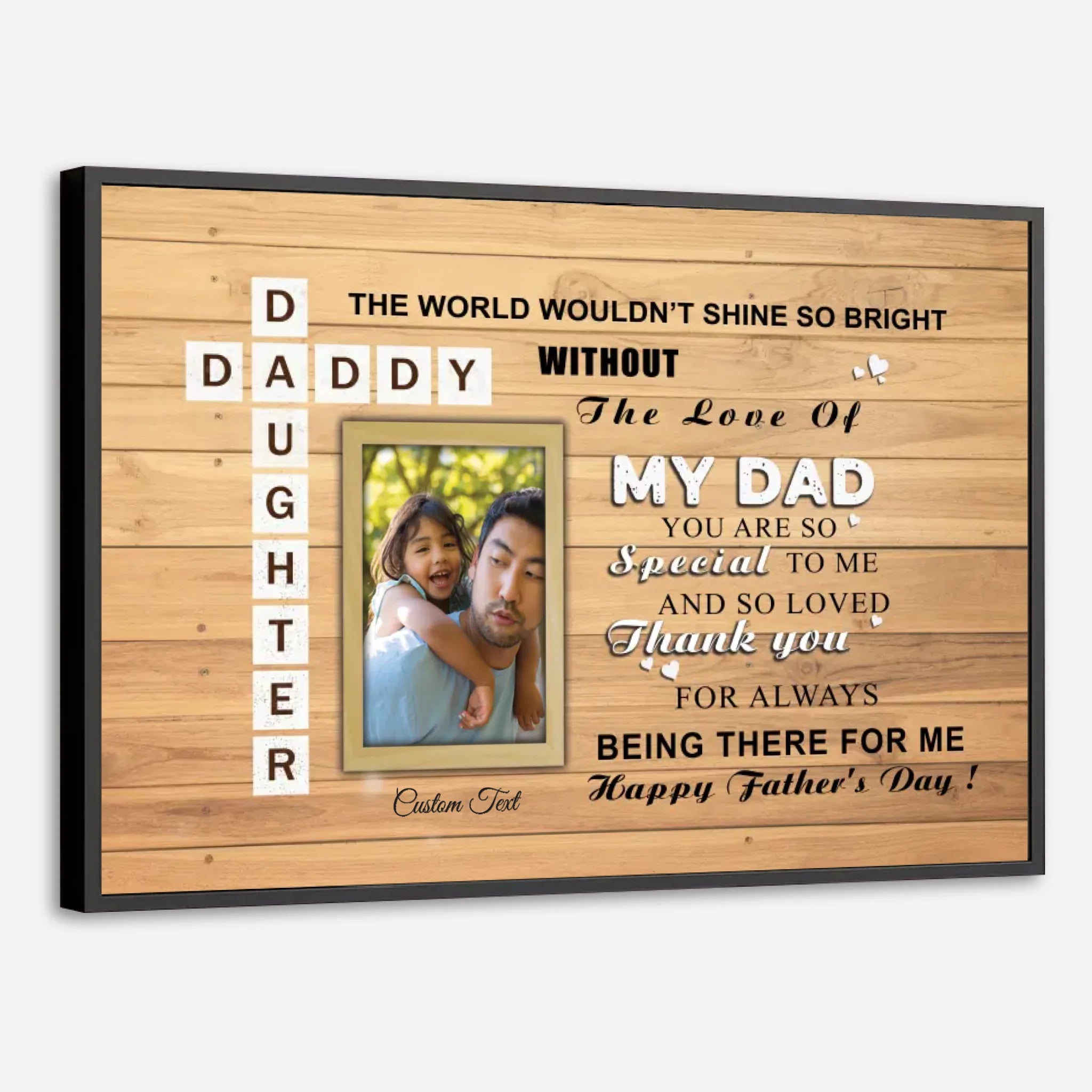 Customizable Daddy Poster - 
