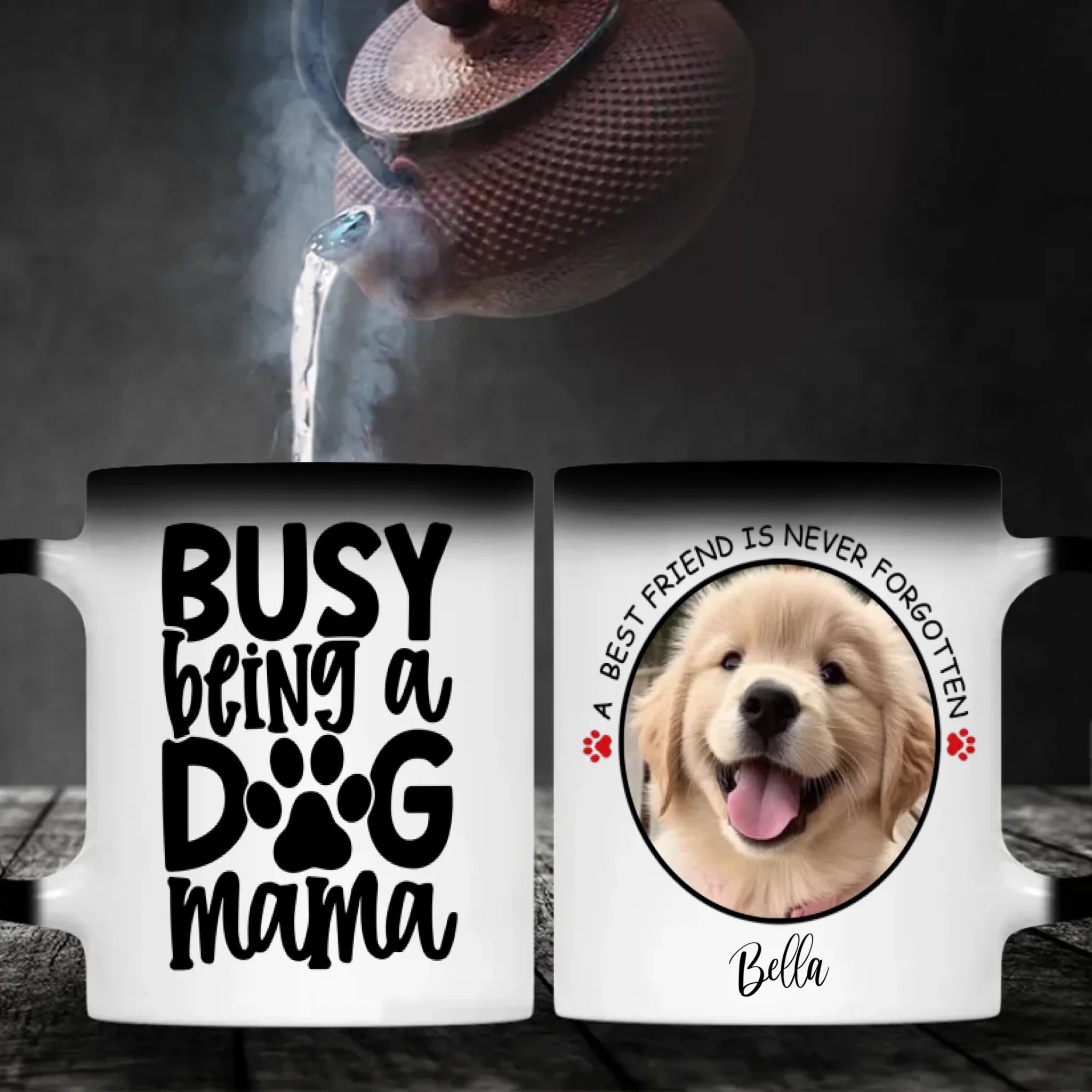 A Best Friend Is Never Forgotten Custom Mug – Heartfelt Memory Gift for Dog Lovers – 89Prints