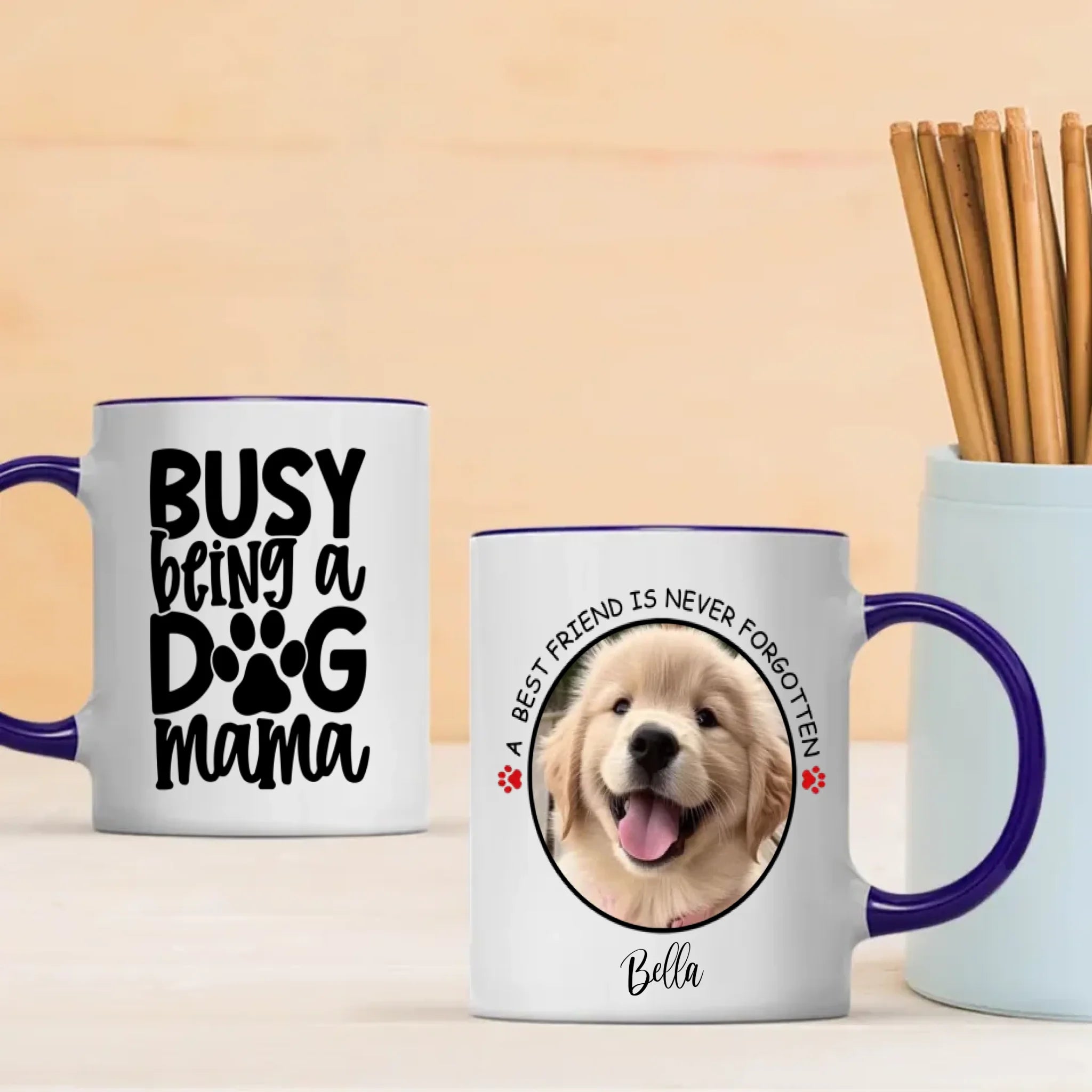 A Best Friend Is Never Forgotten Custom Mug – Heartfelt Memory Gift for Dog Lovers – 89Prints