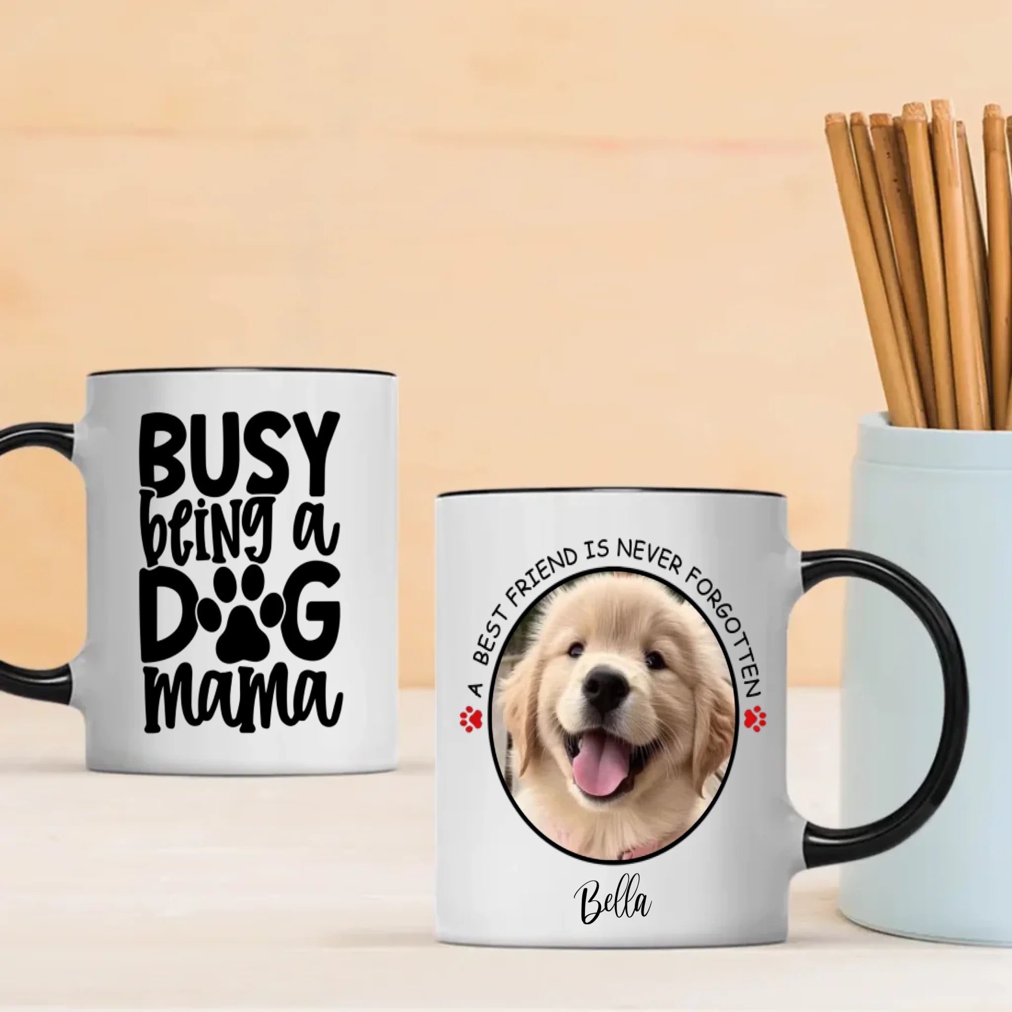 A Best Friend Is Never Forgotten Custom Mug – Heartfelt Memory Gift for Dog Lovers – 89Prints