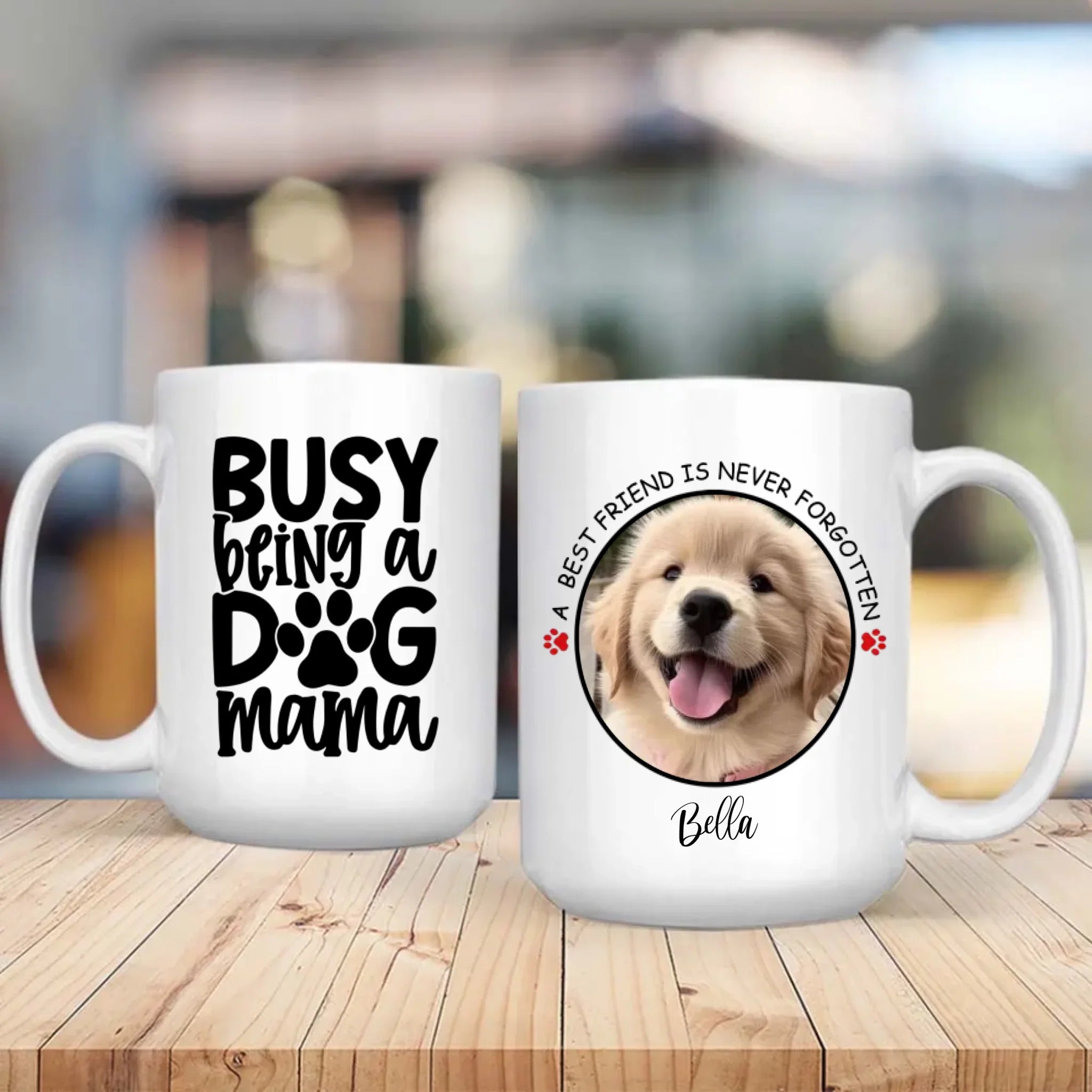 A Best Friend Is Never Forgotten Custom Mug – Heartfelt Memory Gift for Dog Lovers – 89Prints