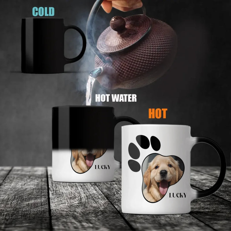 True Love Has Four Paws Mug – Fun Personalized Gift Featuring Your Playful Pup – 89Prints