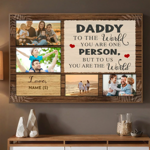 Customizable Poster for Dad – The Perfect Personalized Gift to Show Your Love - 89Prints