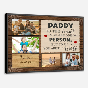 Customizable Poster for Dad – The Perfect Personalized Gift to Show Your Love - 89Prints
