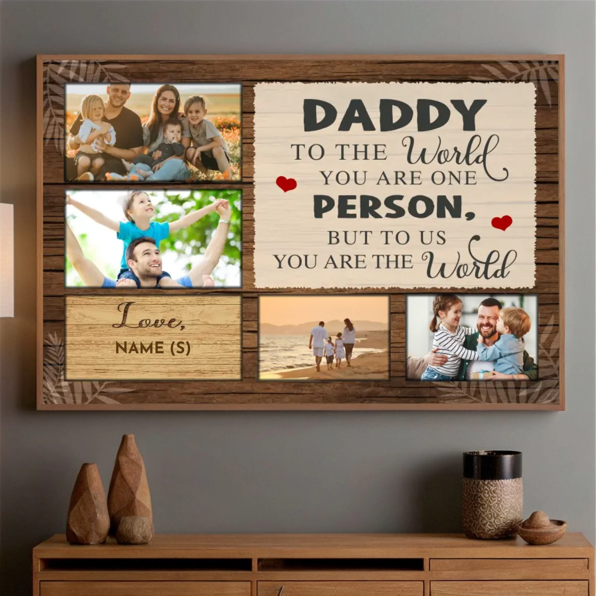 Customizable Poster for Dad – The Perfect Personalized Gift to Show Your Love - 89Prints