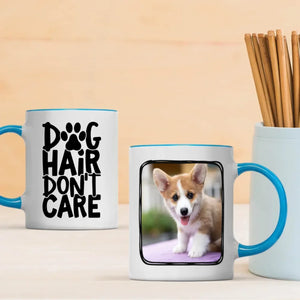 Dog Hair Don’t Care Personalized Mug – Funny Custom Gift for Proud Dog Lovers – 89Prints