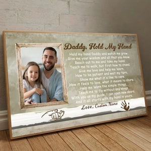 Daddy Hold My Hand Poster – A Heartwarming Tribute to Fatherhood - 89Prints