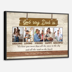 Personalized Father’s Day Poster – Send Your Deepest Love and Gratitude to Dad with a Unique Keepsake