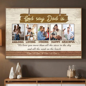 Personalized Father’s Day Poster – Send Your Deepest Love and Gratitude to Dad with a Unique Keepsake