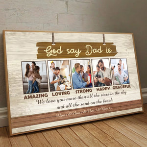 Personalized Father’s Day Poster – Send Your Deepest Love and Gratitude to Dad with a Unique Keepsake