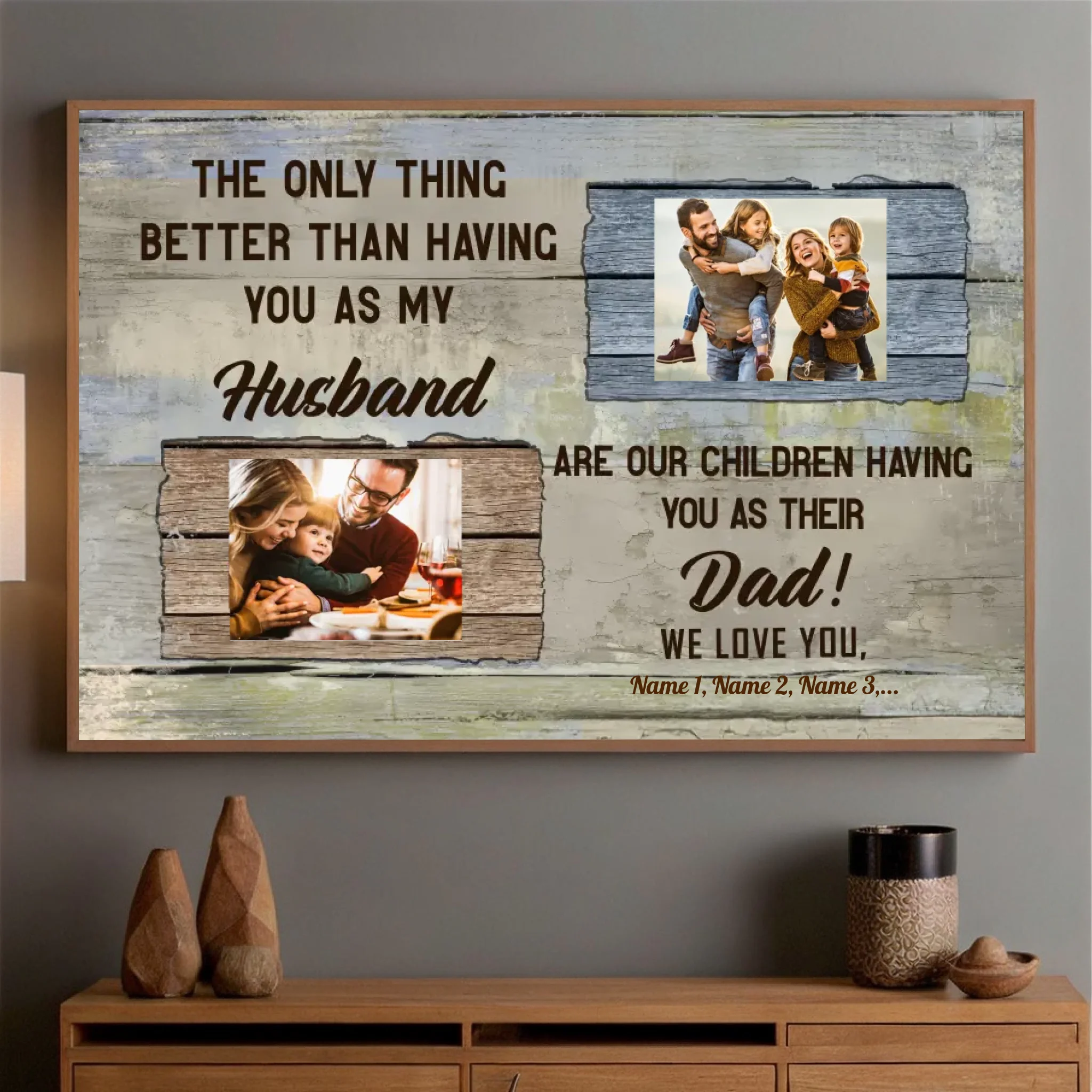 Custom Poster for Dad – A Personalized Gift Full of Love and Meaning - 89Prints