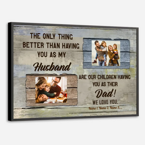 Custom Poster for Dad – A Personalized Gift Full of Love and Meaning - 89Prints