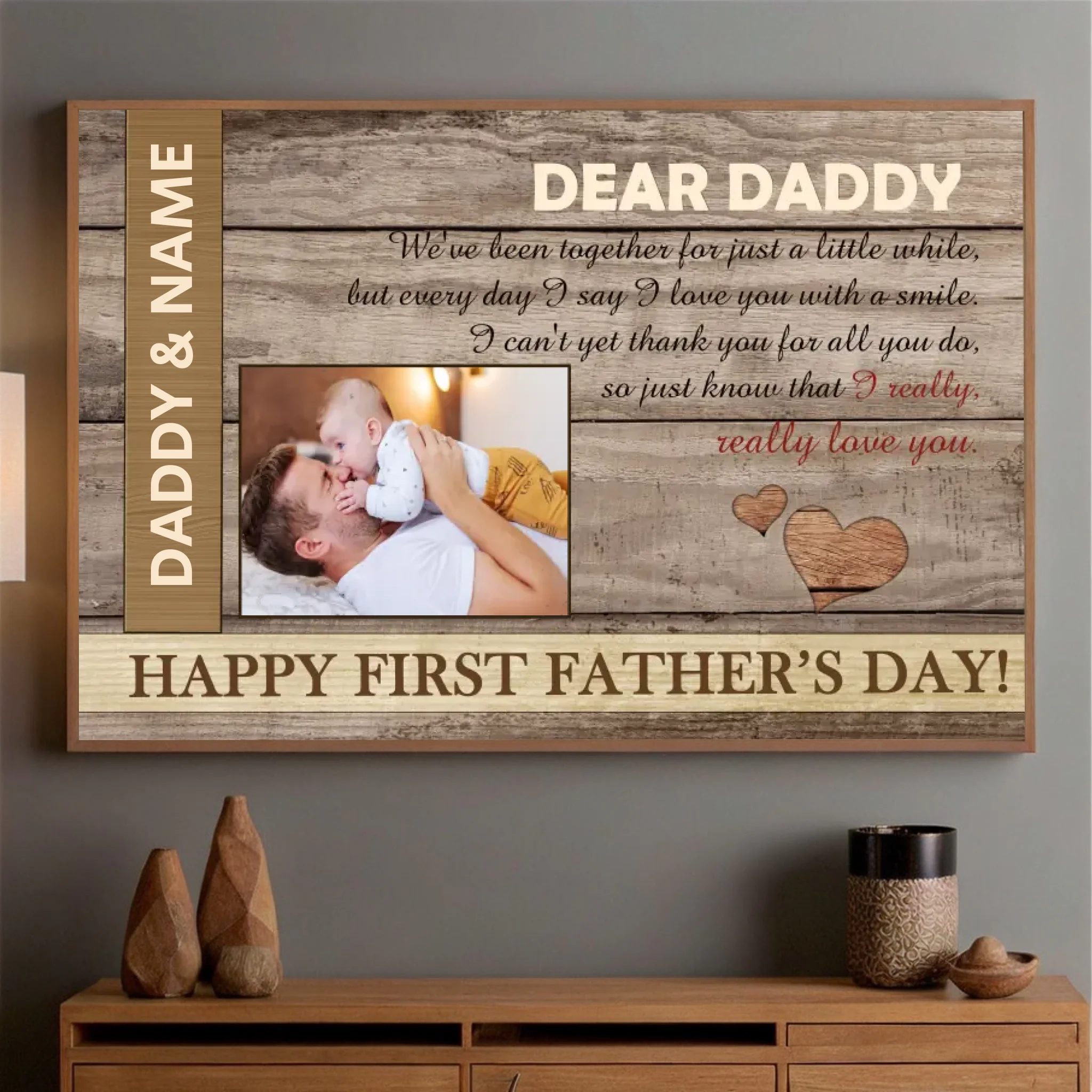 Father’s Day Poster – Send Love to Dad with a Personalized Touch - 89Prints
